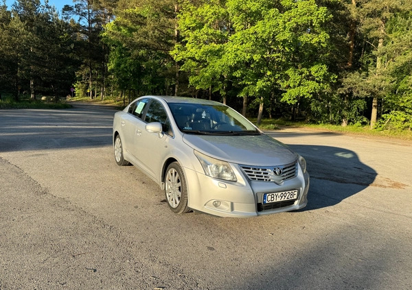 Toyota Avensis cena 25500 przebieg: 163429, rok produkcji 2009 z Bydgoszcz małe 92